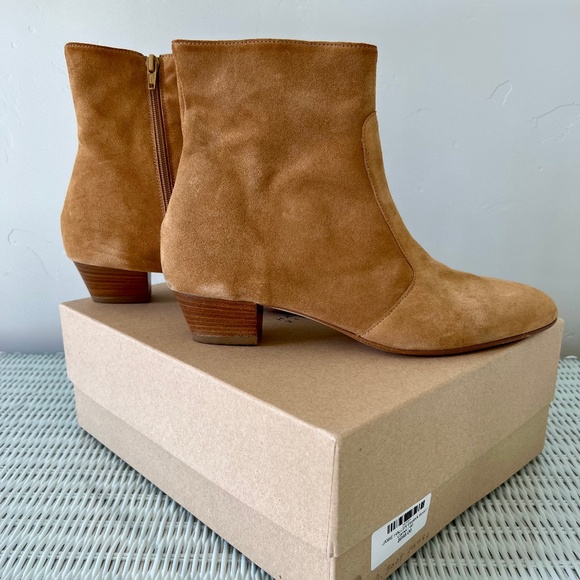 jamie haller the beatnik in camel suede - Picture 7 of 11